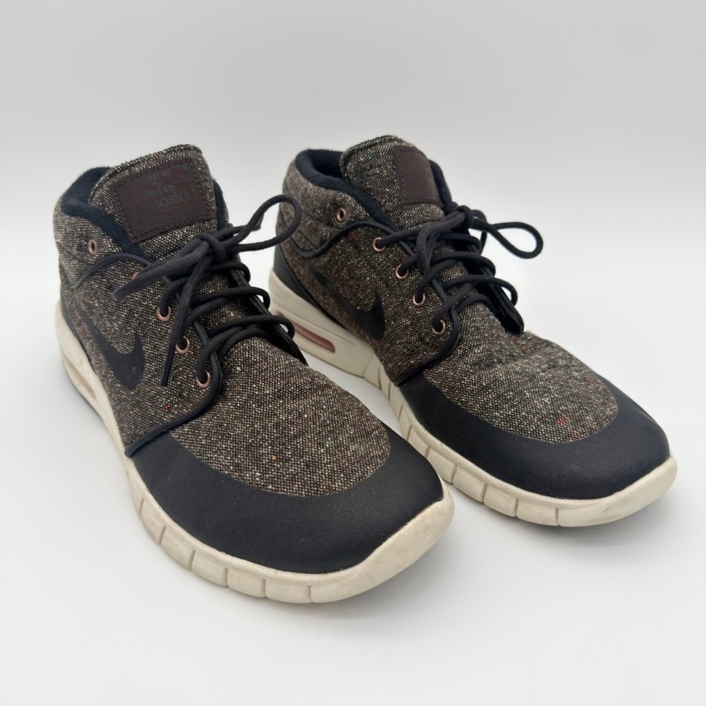 Nike SB Stefan Janoski Max Mid Tweed Baroque Brown Men's 10 807507-206